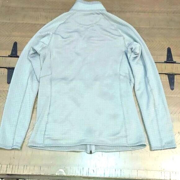 Patagonia Gray Waffle Full Zip Jacket Sz S - Picture 2 of 9